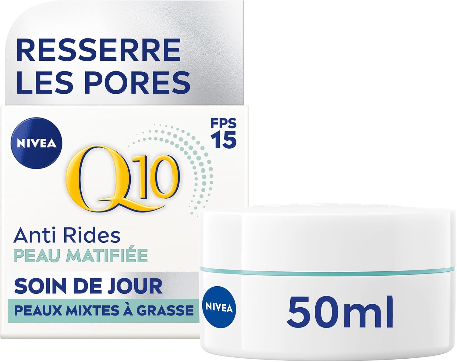 Detalle de NIVEA Q10 Pores Resserrés anti-rides 50 ml