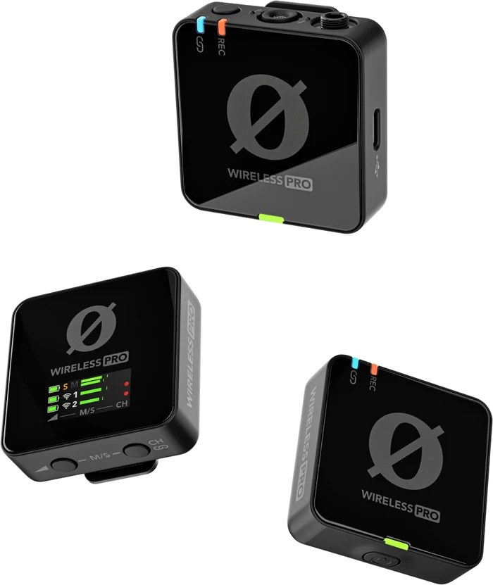 Detalle 2 de Rode Wireless Pro Set für drahtloses Lavalier-Mikrofon mit 32 GB Speicher