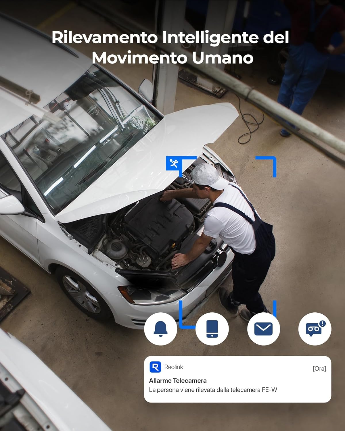 Thumbnail 5 de Reolink 2K+ Telecamera WiFi panoramica 360° per interno