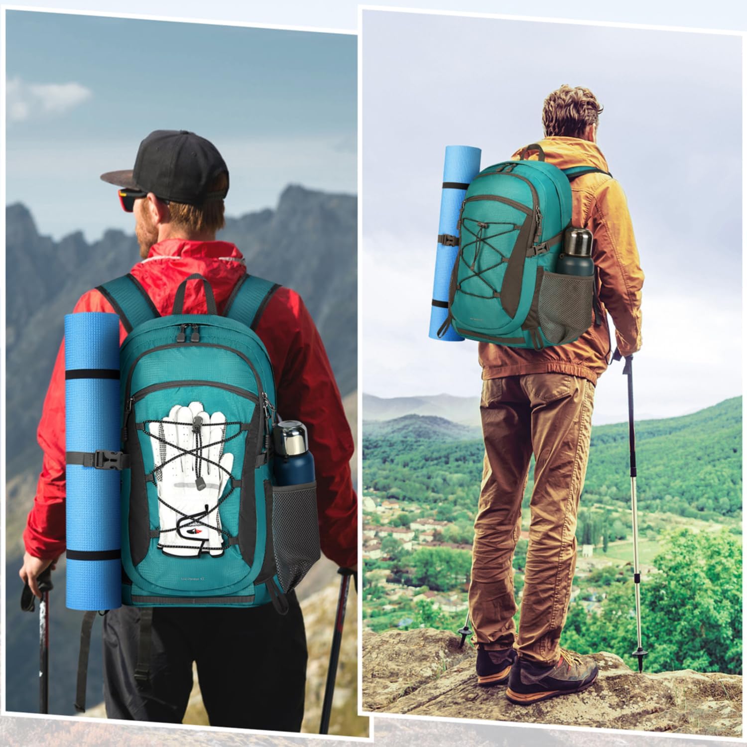 Thumbnail 6 de RAINSMORE 40L Sac à dos randonnée ultraléger
