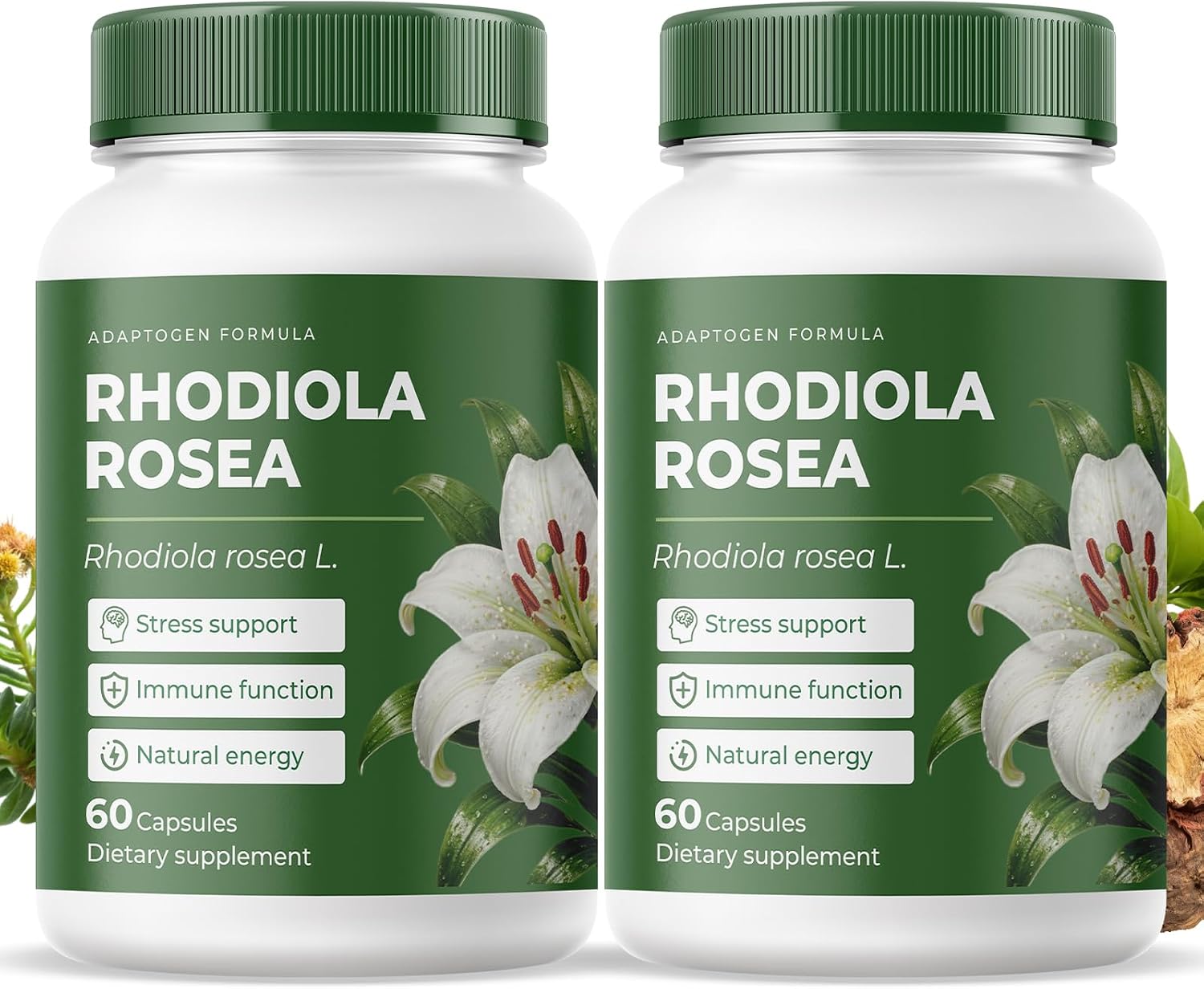 Detalle de Rhodiola Rosea Supplement Capsules