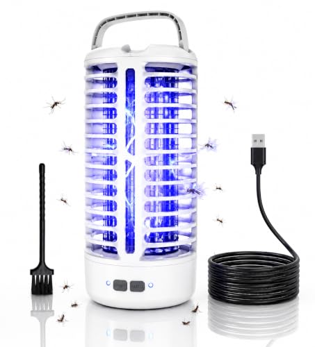 Detalle de ZALEZ Lampara Antimosquitos Interior y Exterior con UV 365 nm y descarga eléctrica