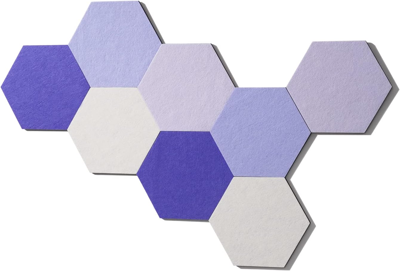 Thumbnail 6 de LAJAR Felt Bulletin Board Tiles, 8-Piece Set