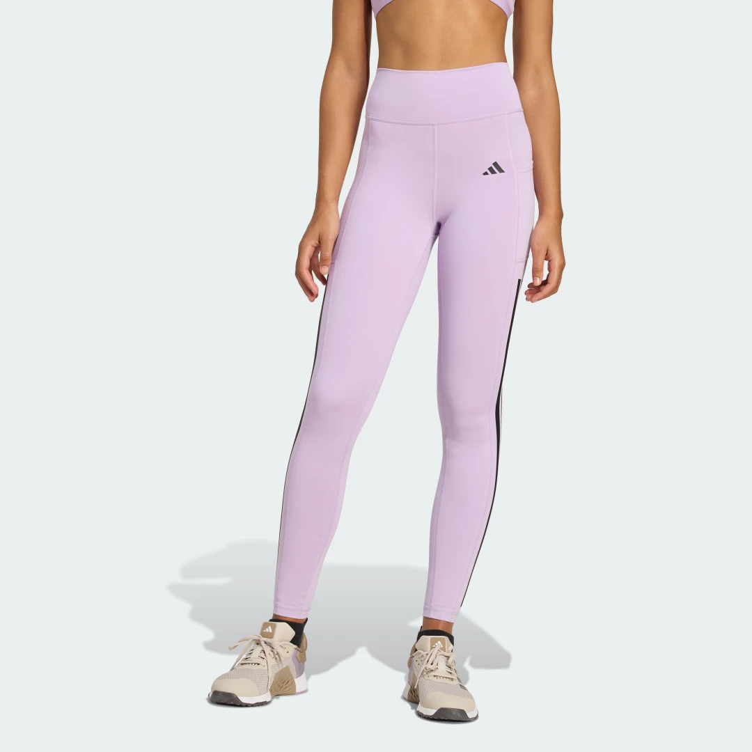 Detalle de Adidas Mallas Optime 3-Stripes Full Length