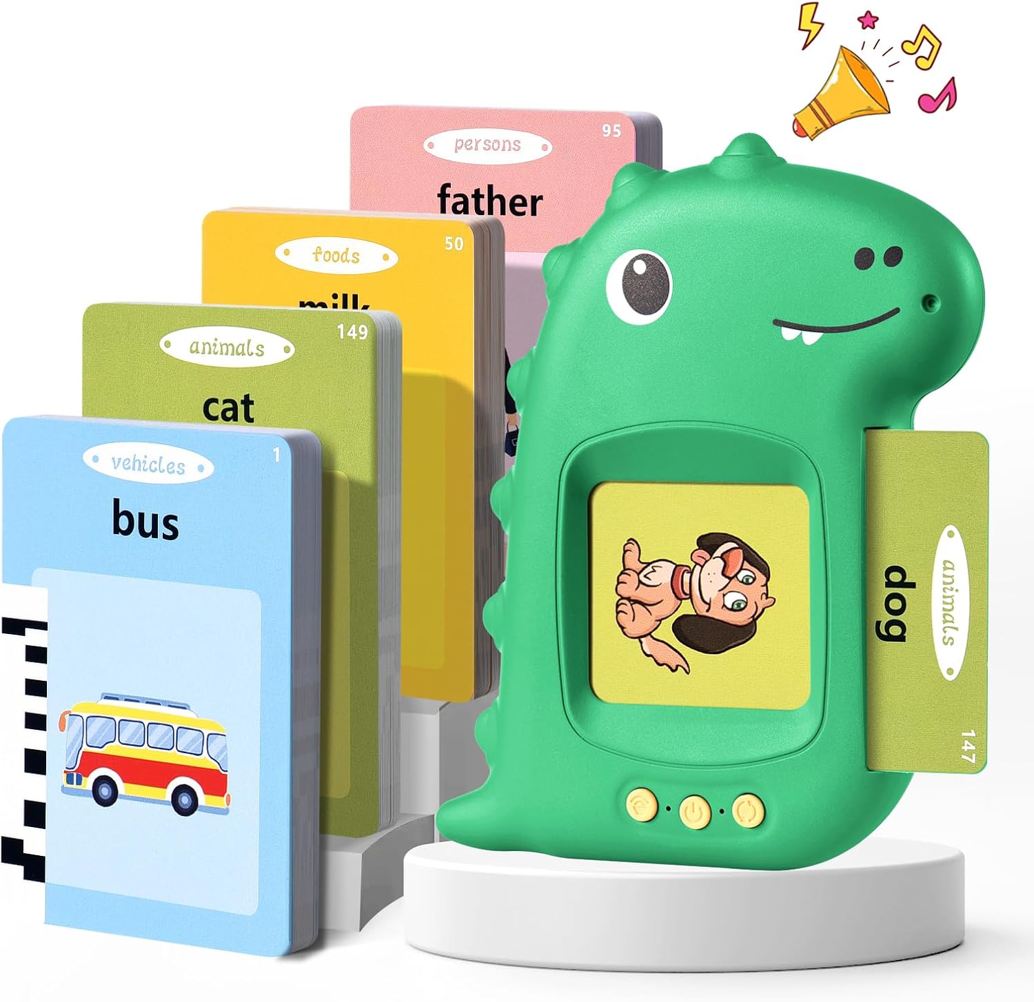 Talking Flash Cards 224 words interactive educational toy