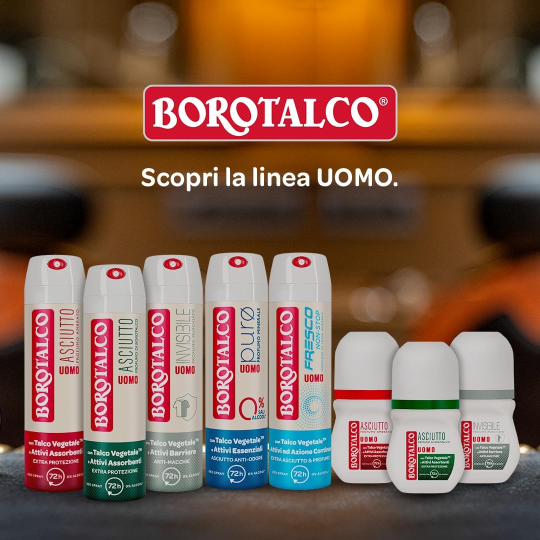 Thumbnail 3 de Borotalco Deodorante Uomo Roll-On Asciutto 72h