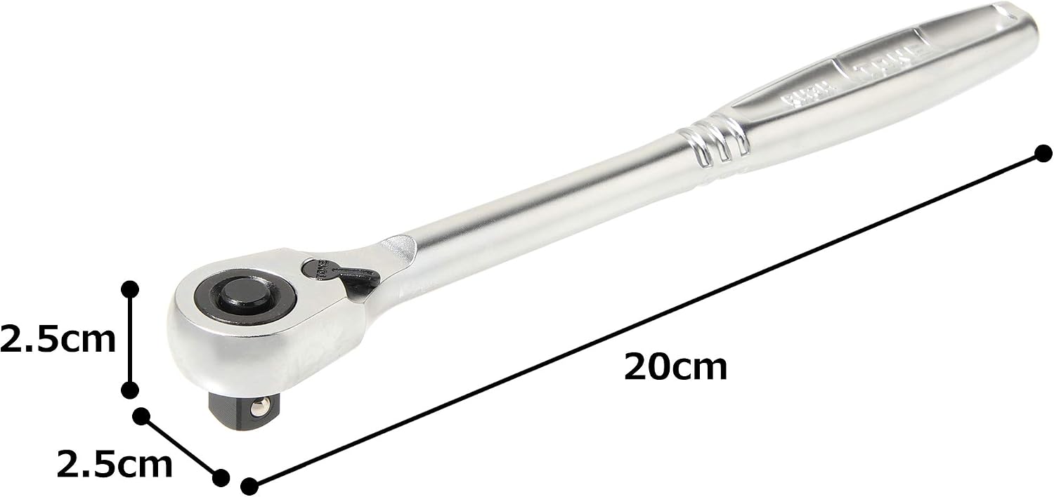 Thumbnail 6 de トネ RH3H ホールドタイプ ラチェットハンドル 差込角9.5mm・72枚ギア