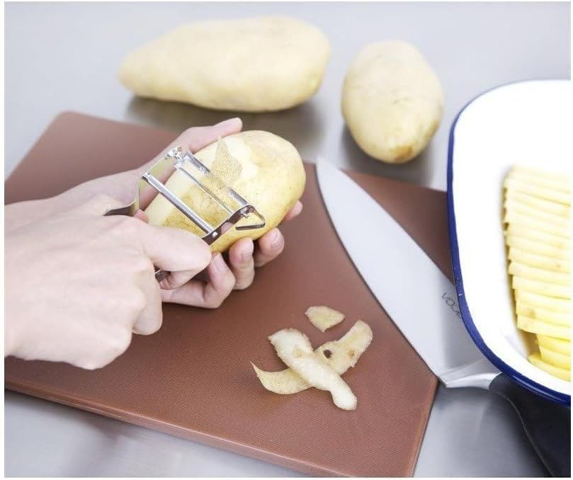Thumbnail 1 de Vogue CF938 Pelador de acero inoxidable con velocidad dentada 🥔