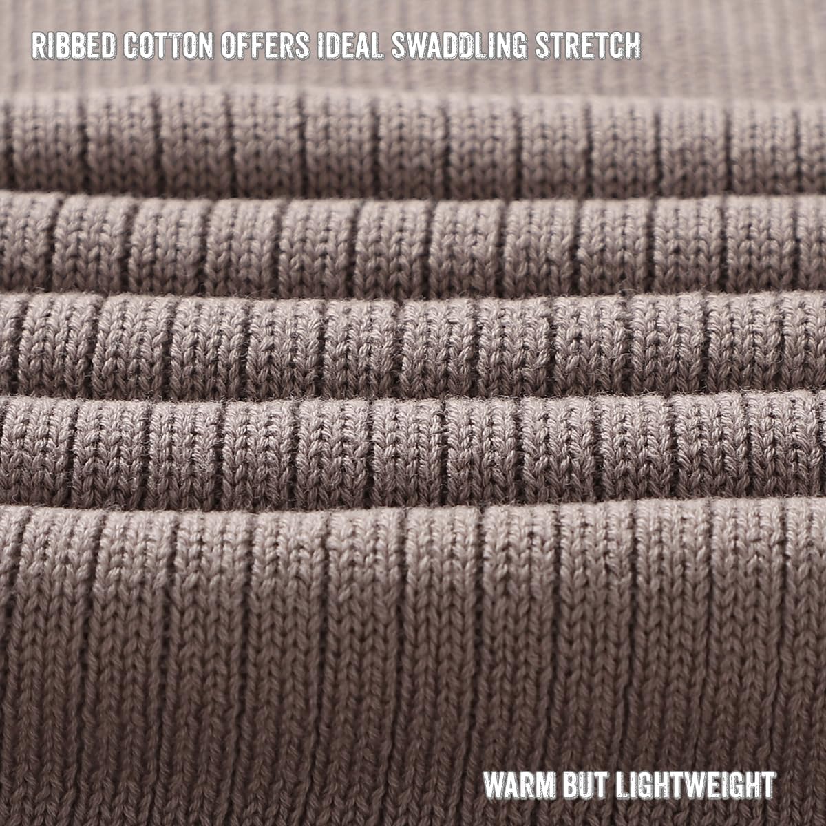 Detalle de Bleu La La Organic Cotton Baby Blanket