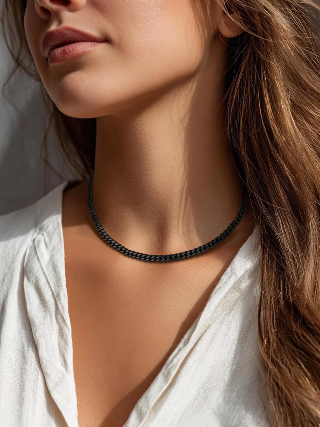 Detalle 2 de PROSTEEL Collana Uomo Cubana 6mm 51 cm