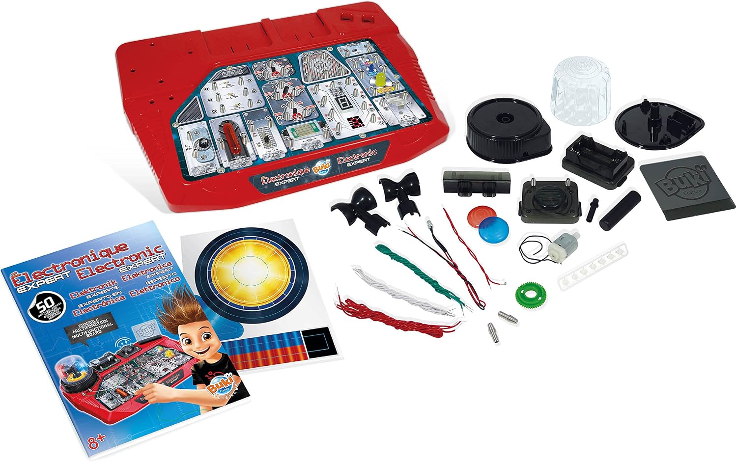 Thumbnail 6 de Buki France 7160 Expert Electronics – zestaw elektroniczny, ponad 50 układów