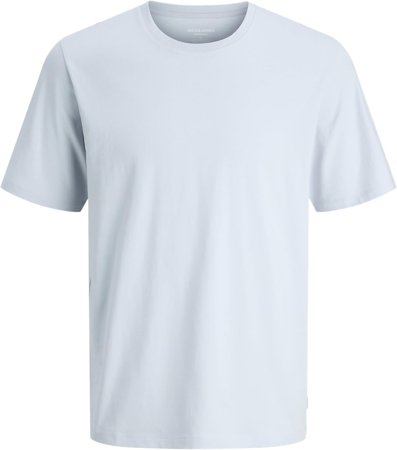 Detalle de Jack & Jones Jjeorganic Lot de 5 T-Shirts Basiques pour Homme