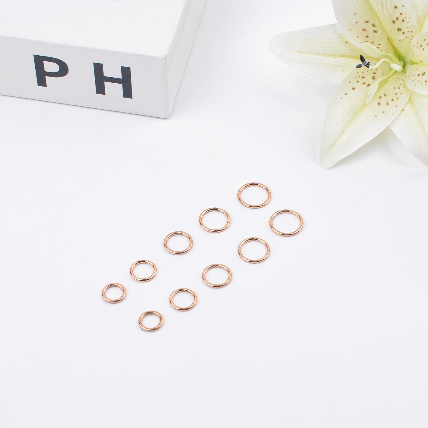 Thumbnail 5 de LEE&RO Hinged Clicker Septum Rings 16G