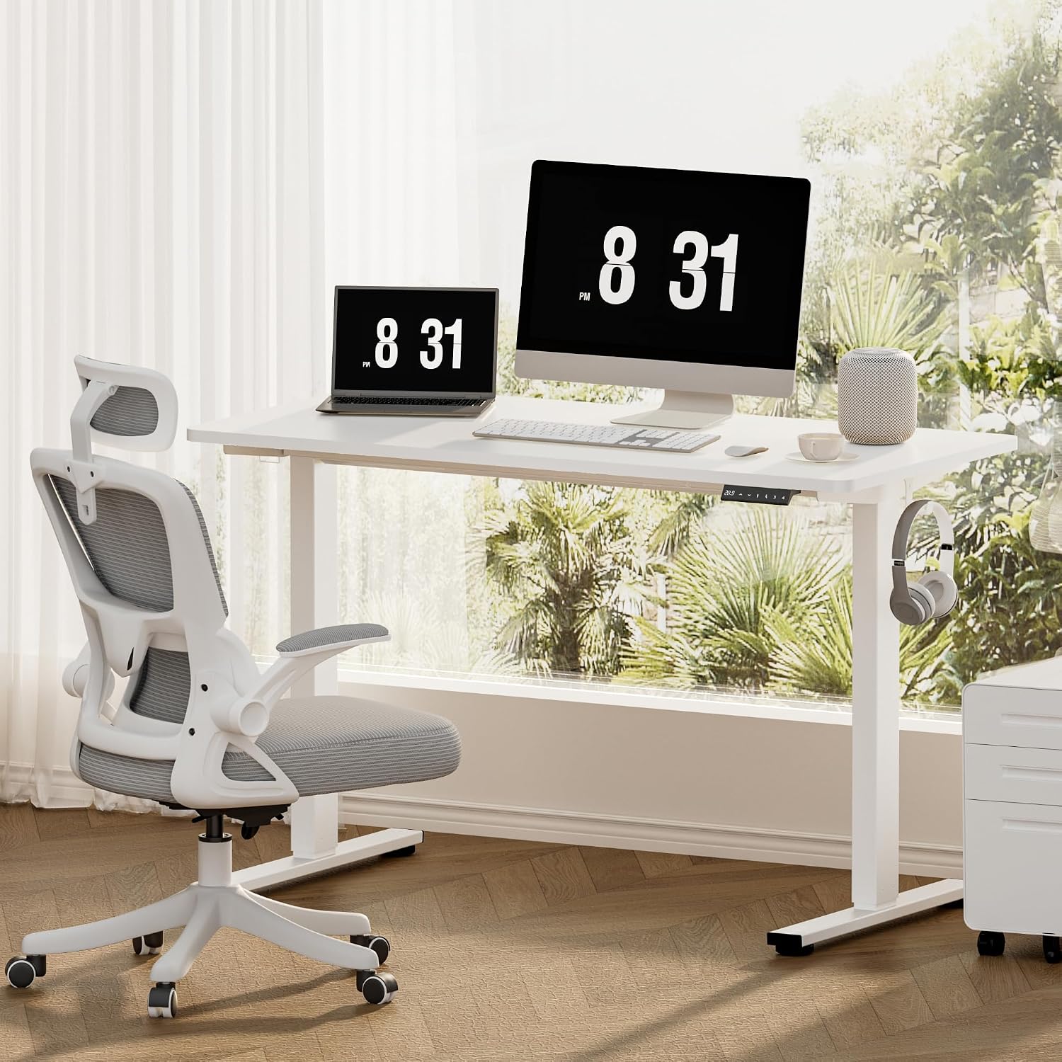 Detalle 2 de FlexiSpot E1 Plus One Piece Standing Desk