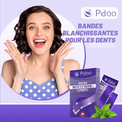 Thumbnail 7 de Pdoo bandes blanchiment dentaire sans peroxyde