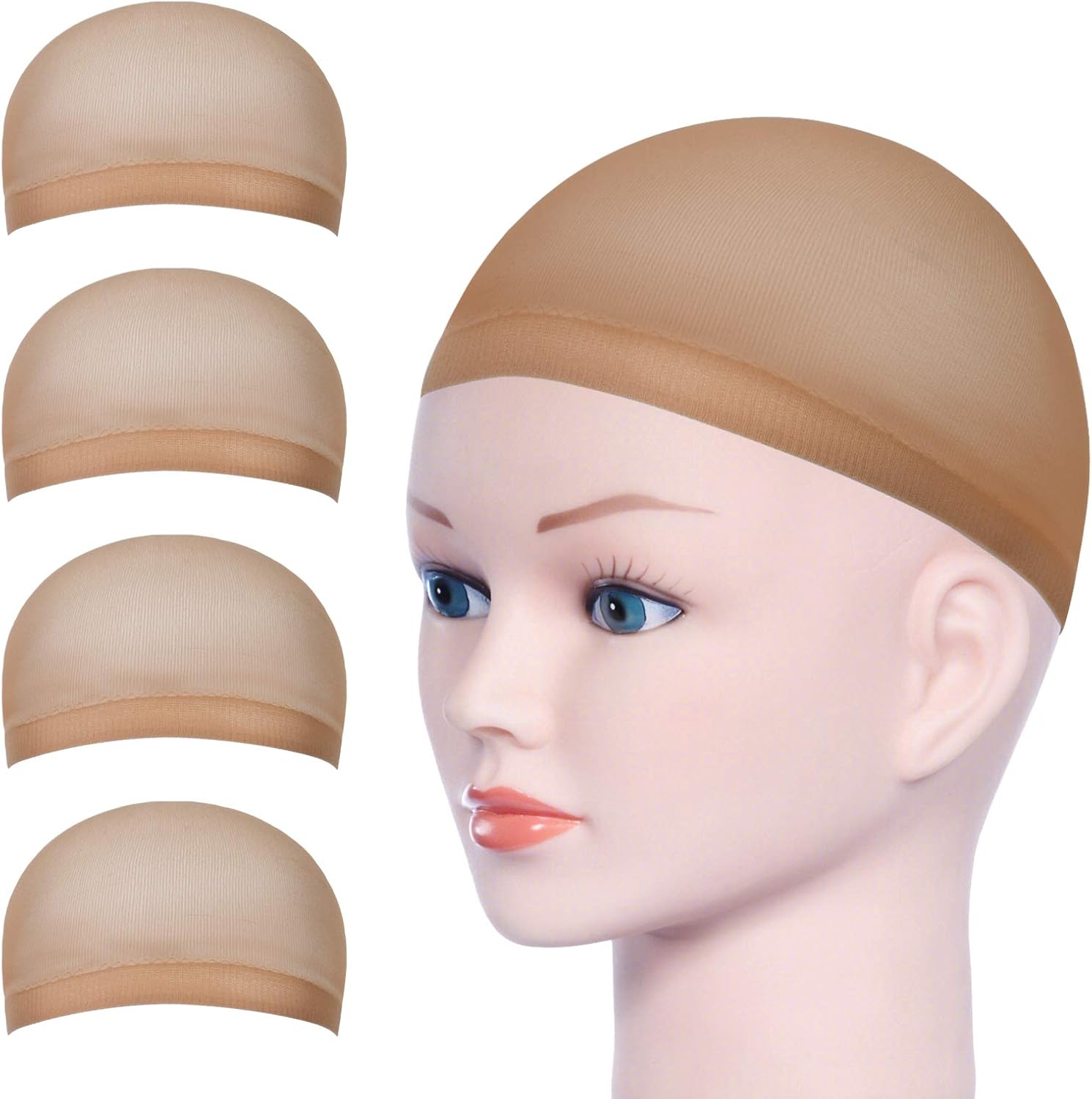 URAQT Calotte per parrucche 4 pezzi 👒