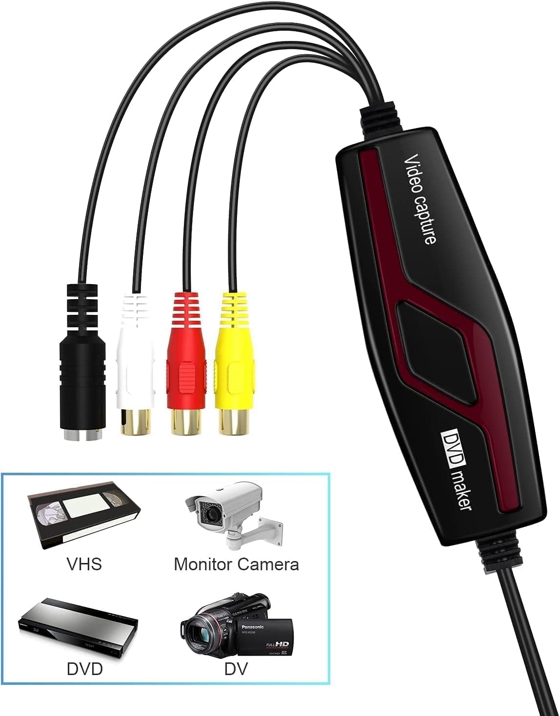 Detalle de USB 2.0 Video Capture Card 720P für VHS
