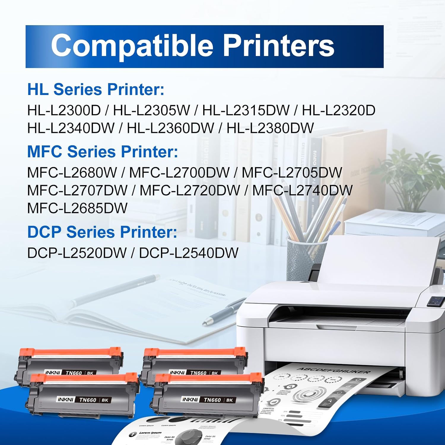 Detalle 2 de InkNI Toner Cartridge TN660