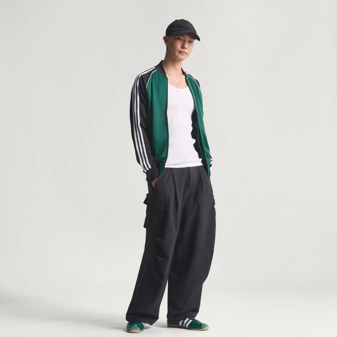 Detalle de adidas Chaqueta deportiva SST verde