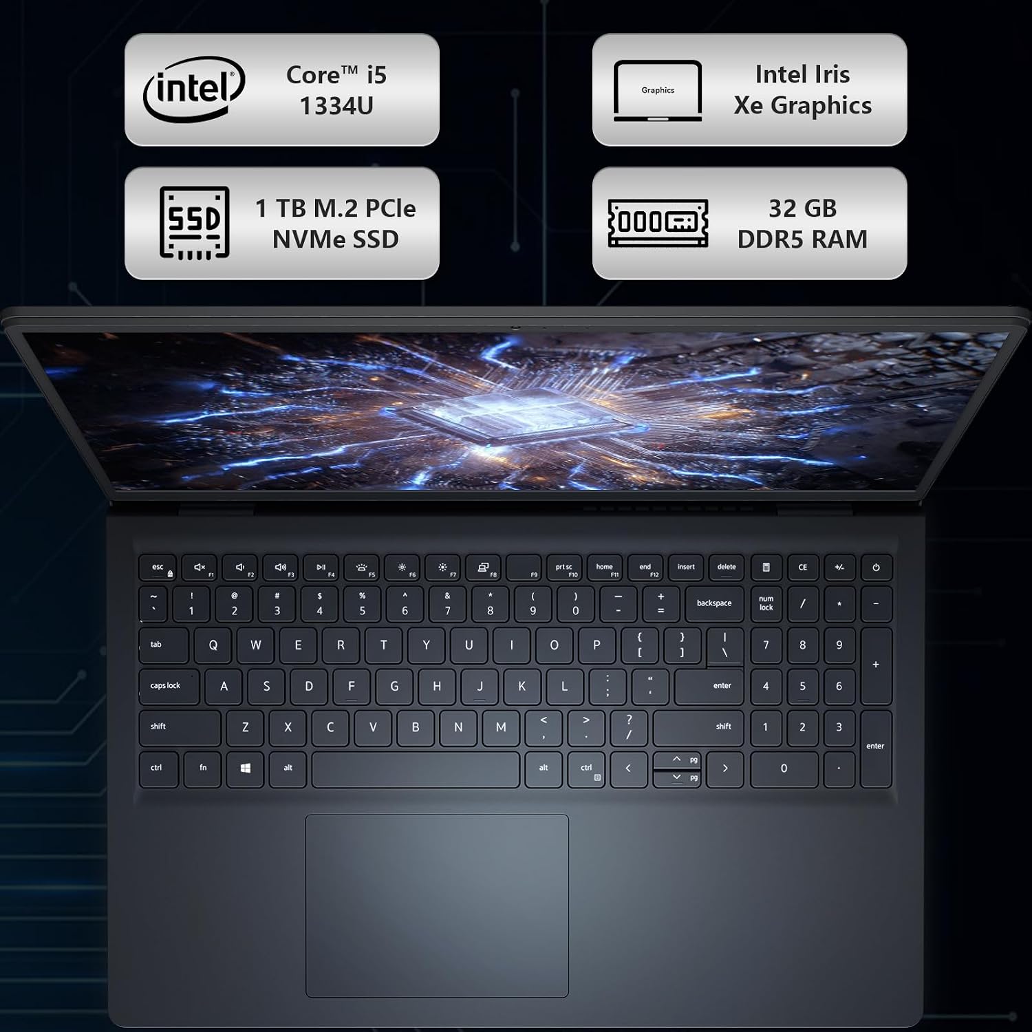 Detalle 1 de Dell Touchscreen Laptop, 15.6-Inch