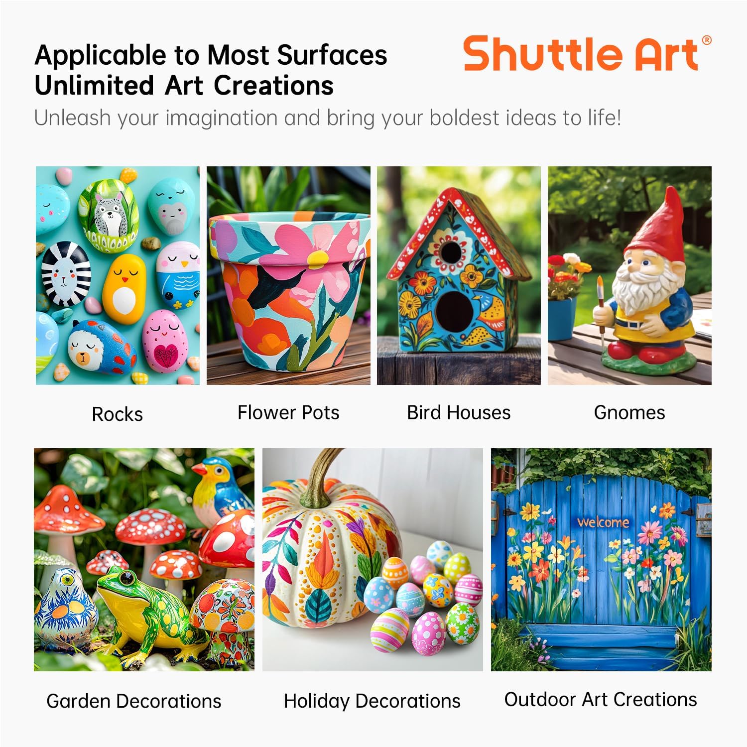 Thumbnail 5 de Shuttle Art Outdoor Acrylic Paint 250ml