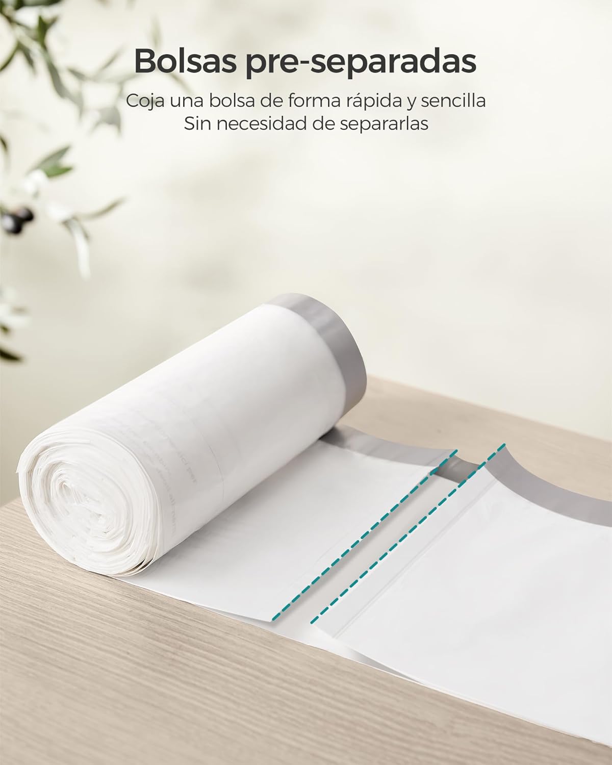 Detalle 2 de SONGMICS KRB30A02 Bolsas 30 L 90 unidades 🗑