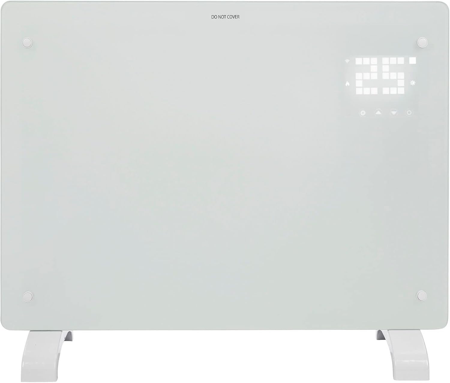 Detalle de Devola DVPW1500WH Smart Glass Panel Heater 1500W