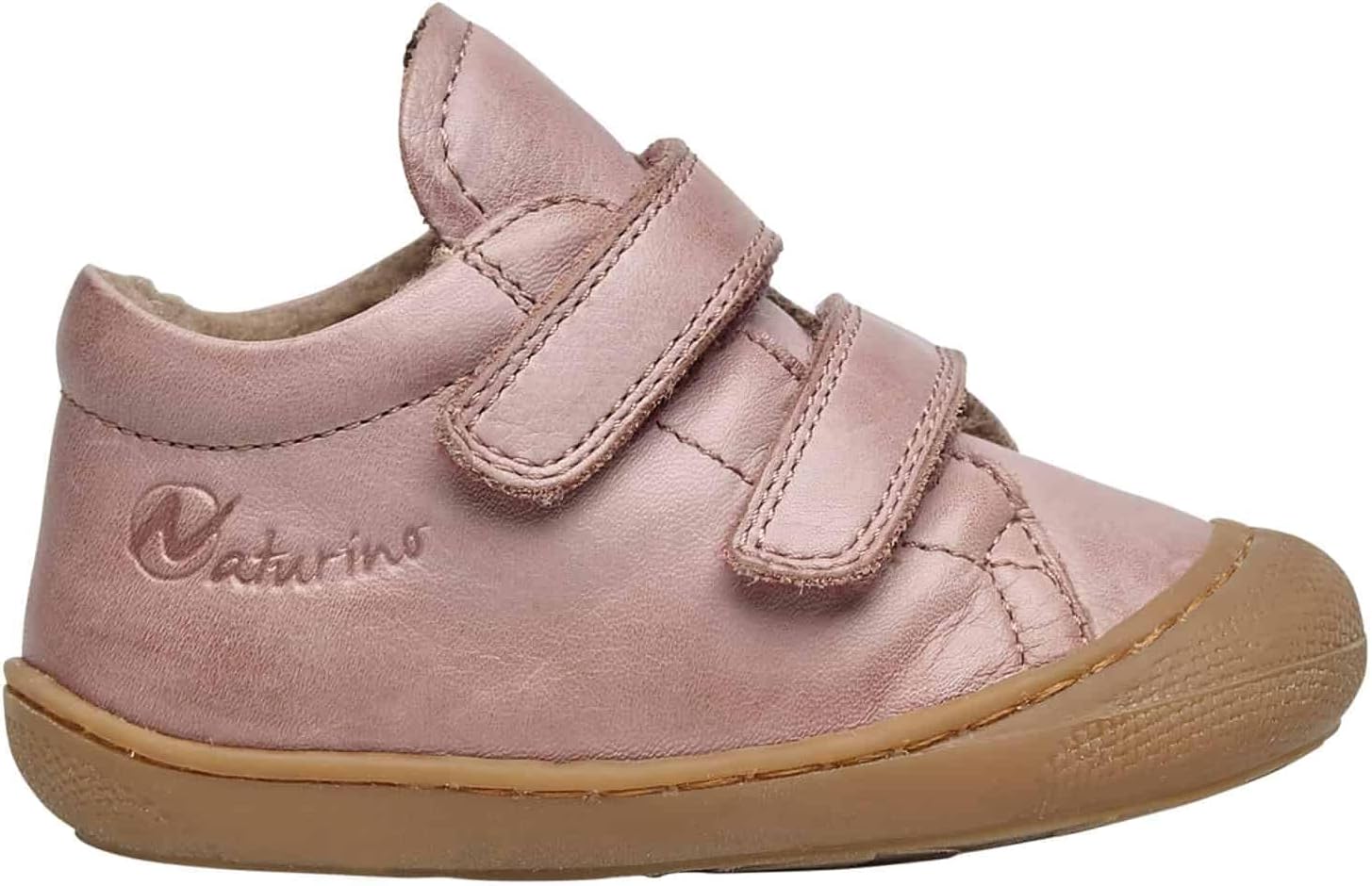 Thumbnail 6 de Naturino Cocoon VL-Lauflernschuhe aus Nappaleder mit Wollfutter Altrosa 22