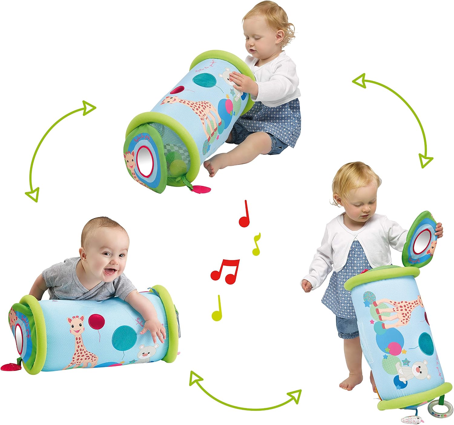 Detalle 2 de Sophie la girafe Rollin' Activity Bolster