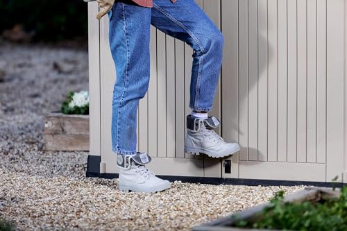 Detalle de Keter Store It Out Midi Beige: casetta attrezzi in resina 132x71,5x113,5 cm