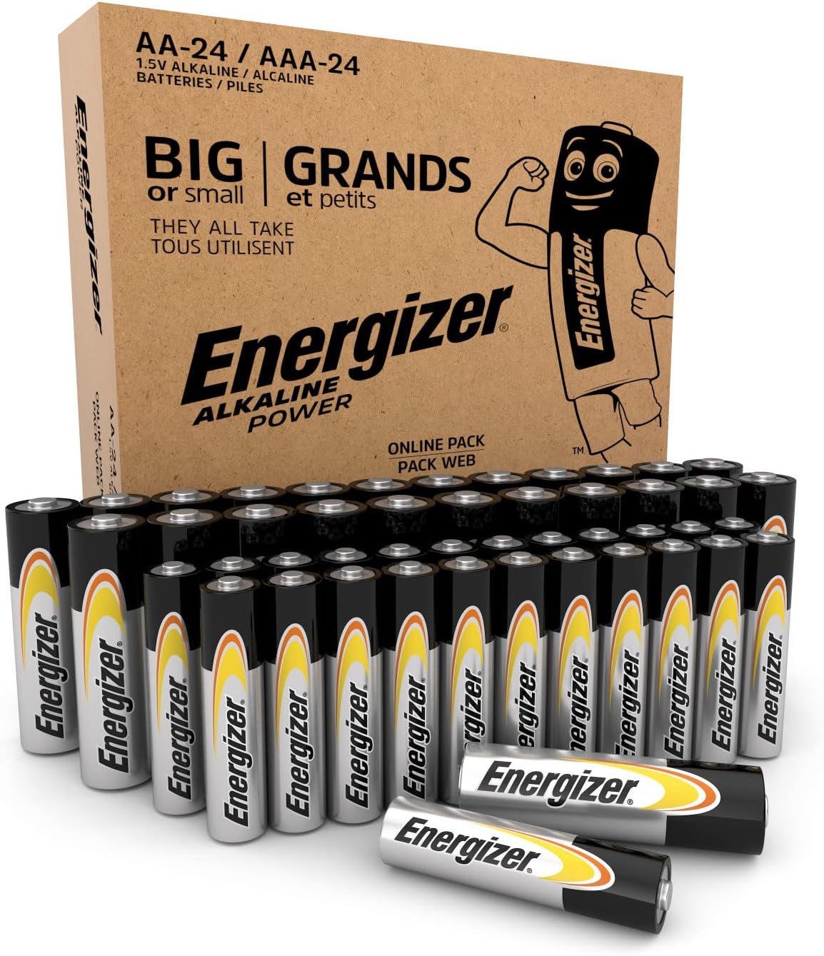 Detalle de Energizer Alkaline Power 48 pile alcaline