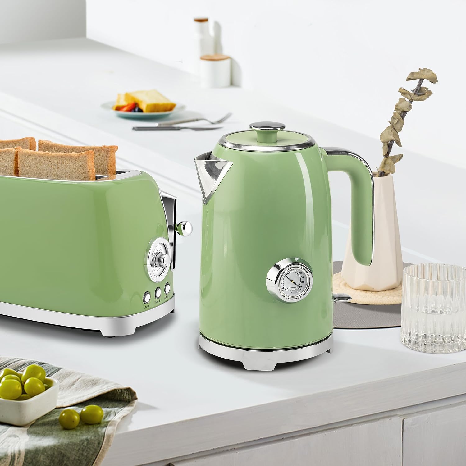 Thumbnail 1 de SUSTEAS Electric Kettle 57oz Fast 1500W