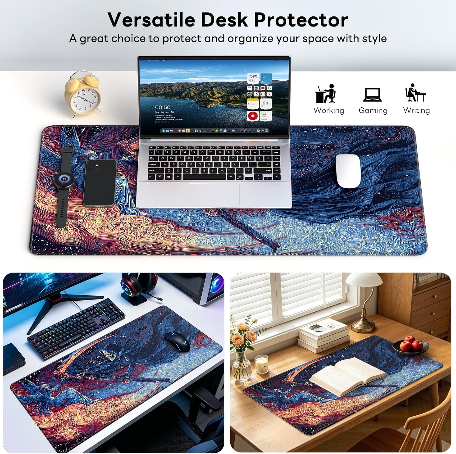 Thumbnail 6 de Stanploe Gaming Mouse Pad, 31.5 x 15.7 in
