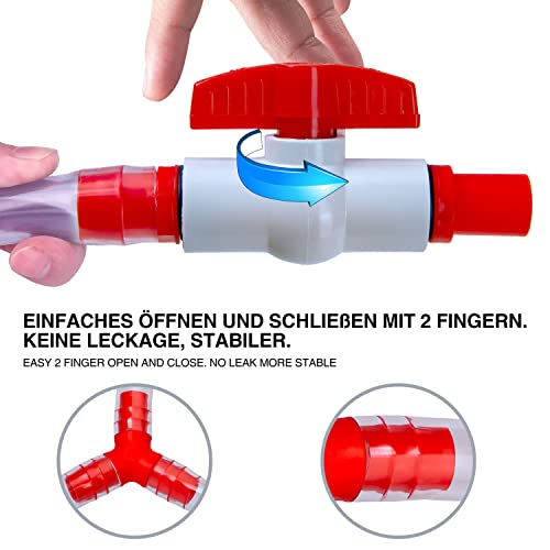 Detalle de GOODS+GADGETS Biertrichter mit Schlauch – Trichter Saufen & Bierbong