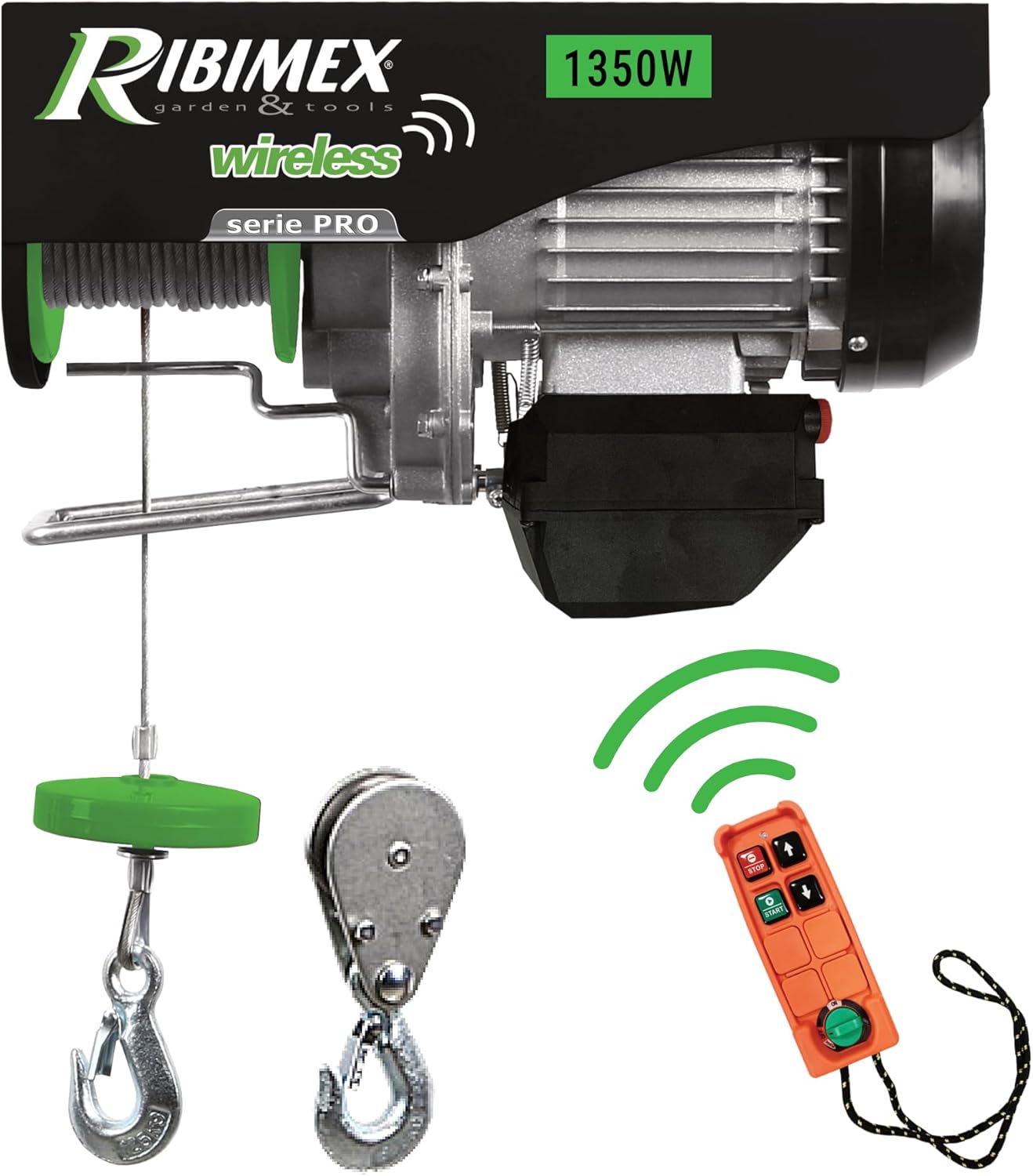 Thumbnail 6 de Ribimex Paranco Elettrico PE125/250C/1: sollevamento affidabile per uso domestico e industriale