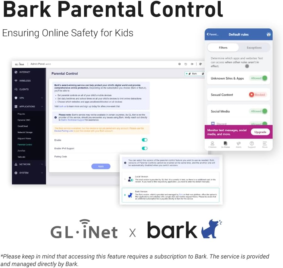 Thumbnail 2 de GL.iNet GL-MT6000 (Flint 2): Router WiFi 6 per giochi e casa smart