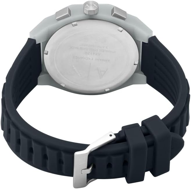 Thumbnail 5 de Armani Exchange Herrenuhr: Quarz-Chronograph 44 mm mit Silikonarmband
