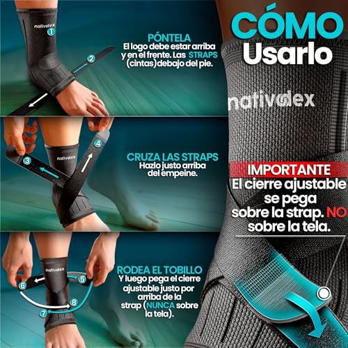 Thumbnail 6 de NativoDex Tobillera para Esguince, Estabilizadora y Deportiva