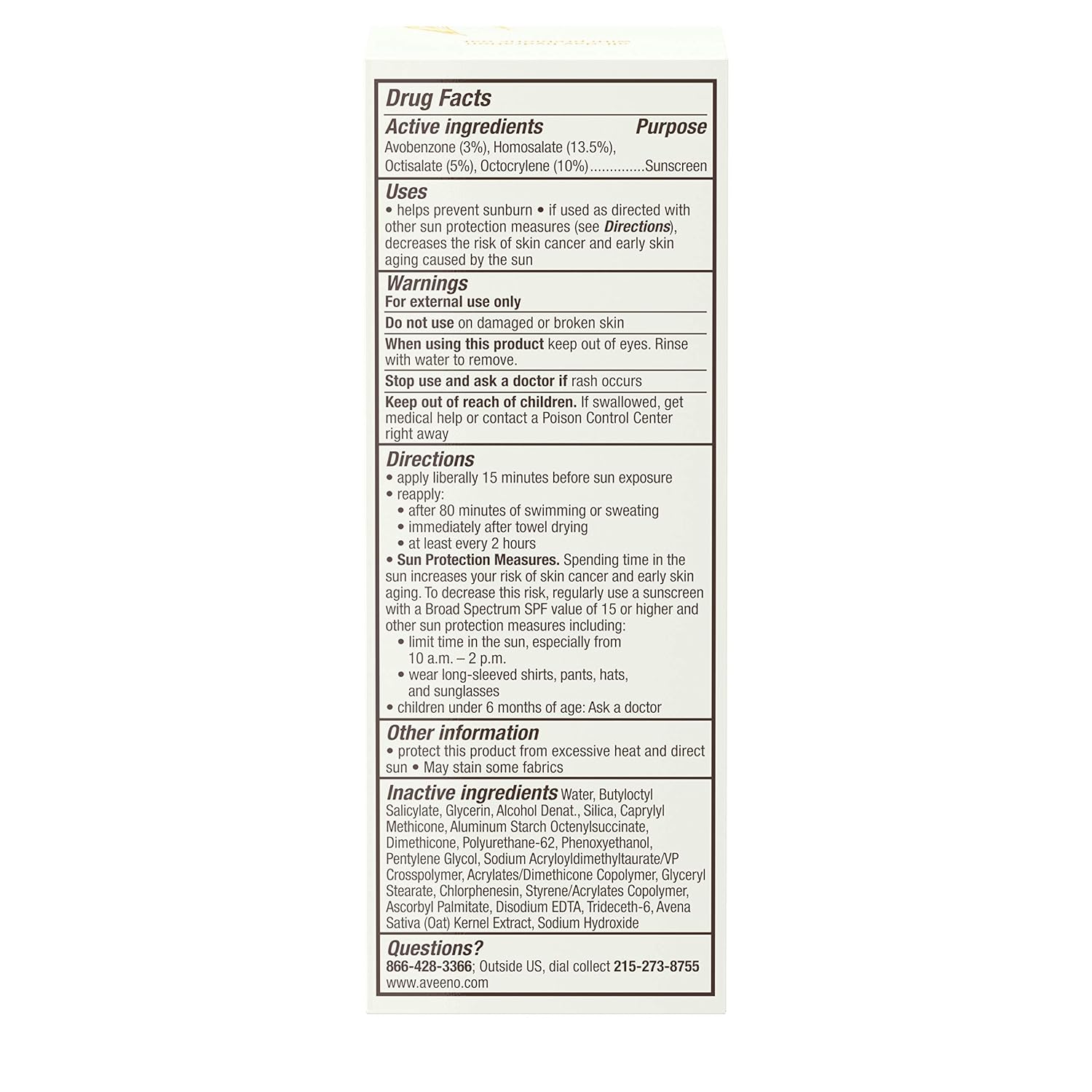 Thumbnail 6 de Aveeno Protect + Hydrate Face Sunscreen SPF 60, Travel Size