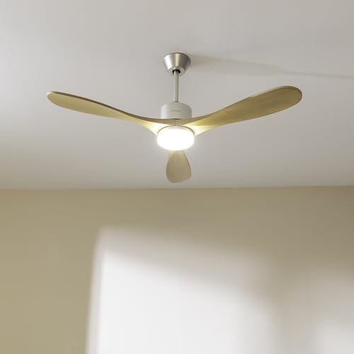 Detalle 2 de Cecotec EnergySilence Aero 5290 Golden Pro : ventilateur de plafond 52" avec moteur DC et lampe LED (35 W)