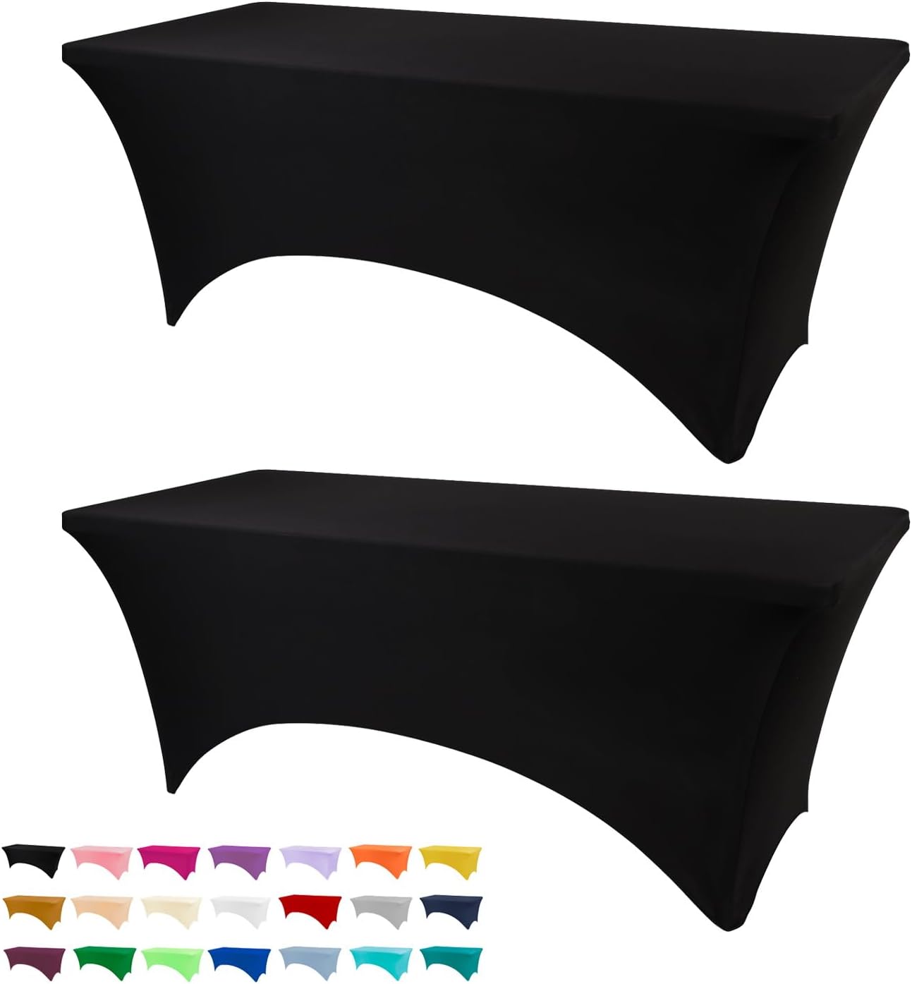 Detalle de BDDC 6 ft Table Covers 2 Pack