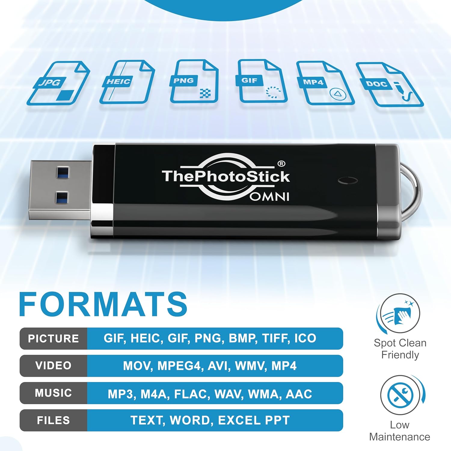 Thumbnail 6 de ThePhotoStick Omni 128GB: Automatic Photo & Video Backup Across Your Devices