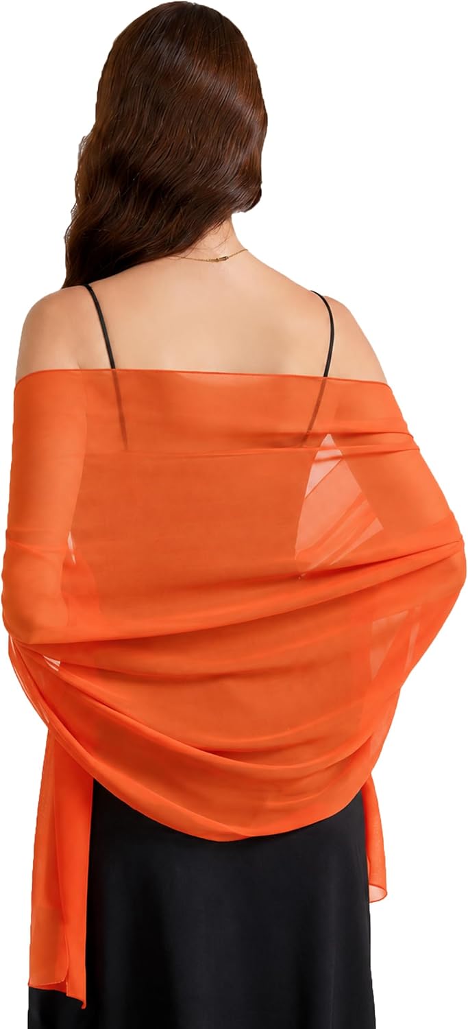 Detalle de Chiffon Evening Shawl