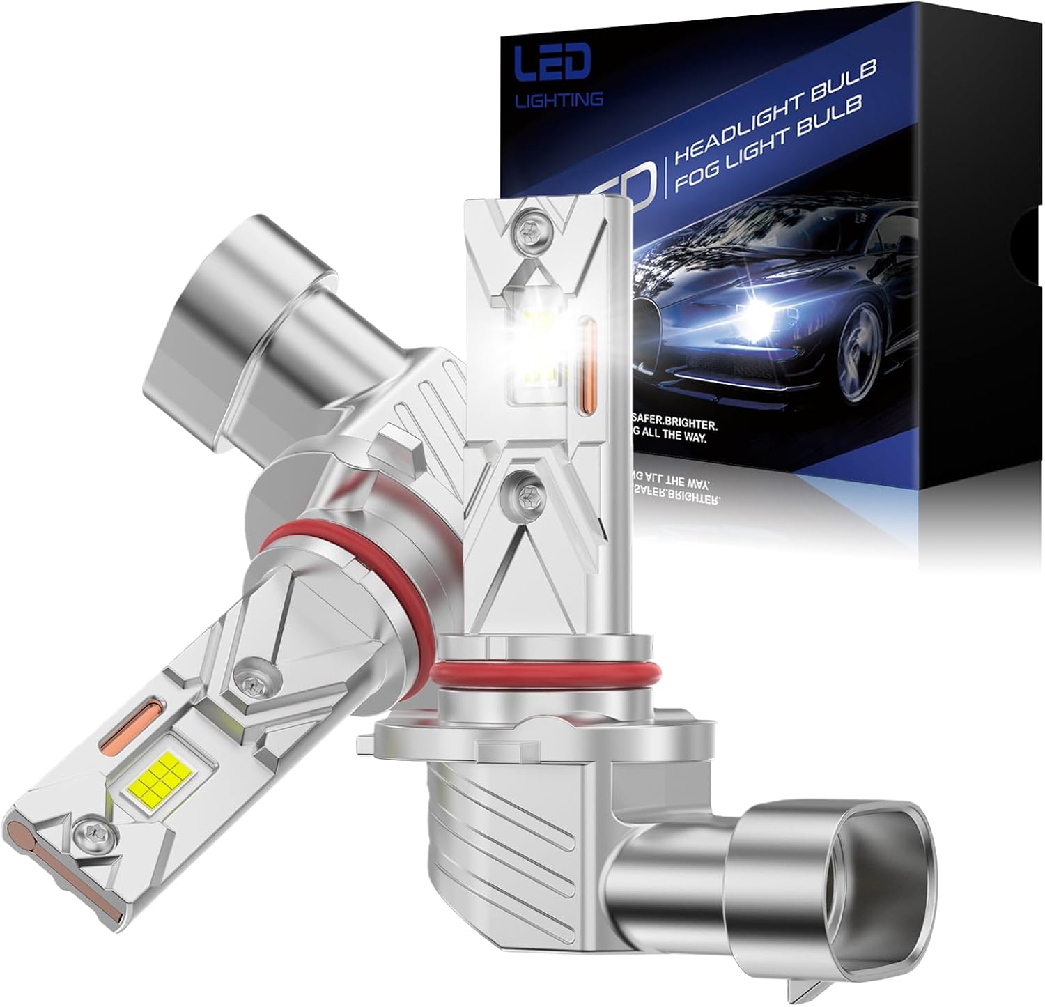 Detalle de JOSHF HB3/9005 LED 18000LM 6500K Ampoule phare