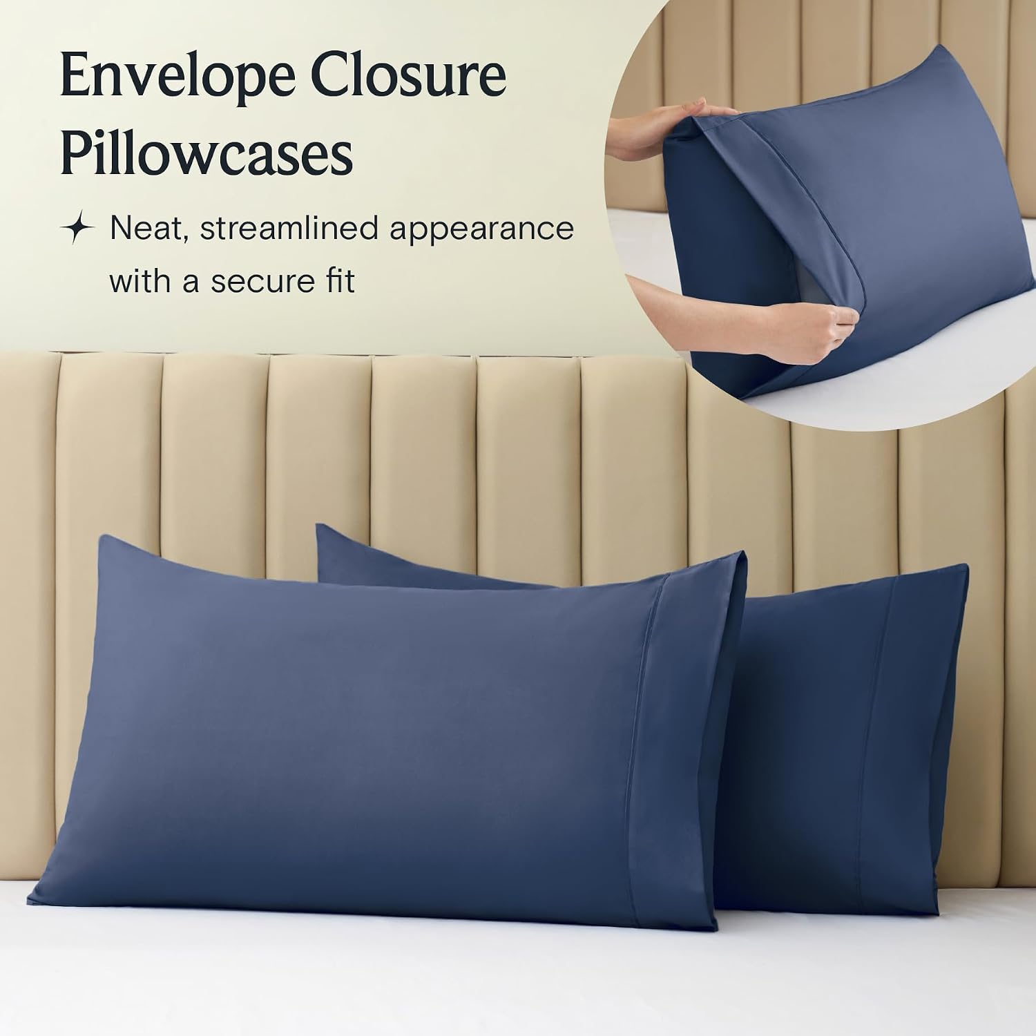 Thumbnail 6 de LuxClub 4 PC Queen Sheet Set — Breathable, Deep Pocket, Wrinkle-Free Microfiber Luxury