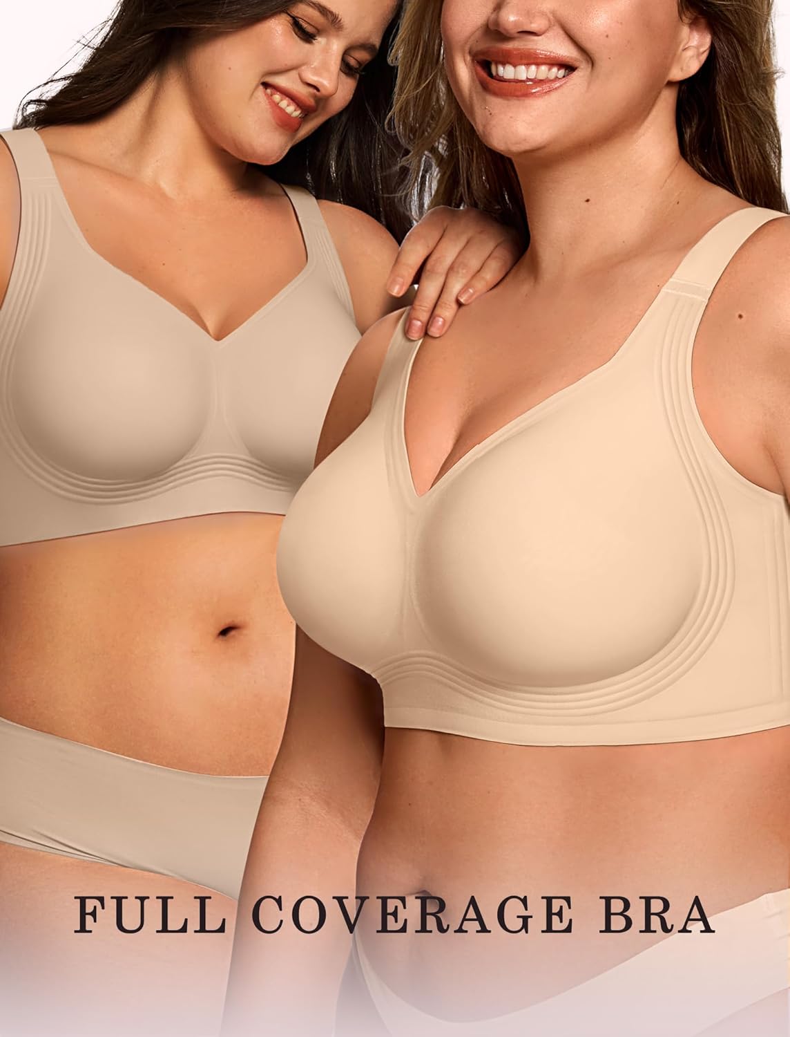 Detalle 1 de OEAK Wireless Gel Bra Full Coverage Size Plus