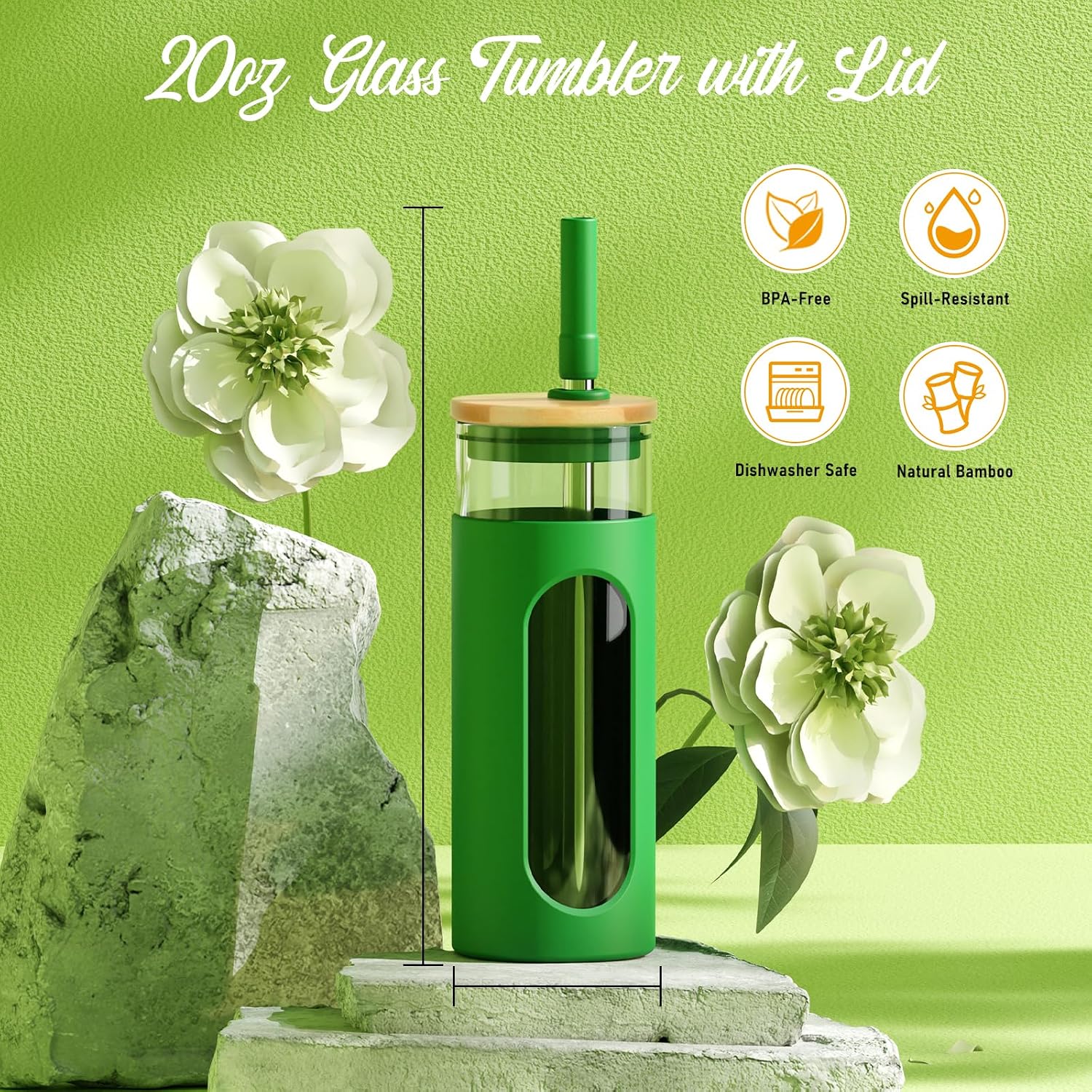 Thumbnail 3 de Tronco Glass Tumbler 20 oz