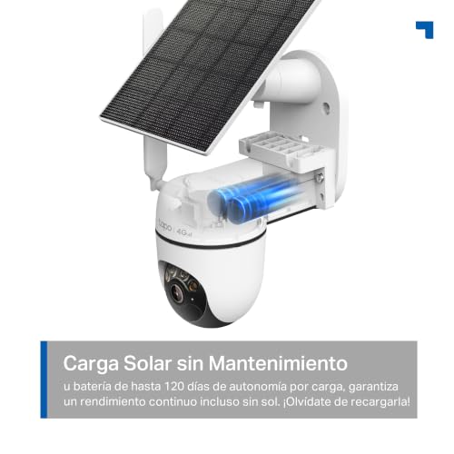 Thumbnail 6 de Tapo C615G Kit – Cámara de seguridad 4G LTE solar con Pan/Tilt 360° y detección AI (Person/Vehicle/Pet)