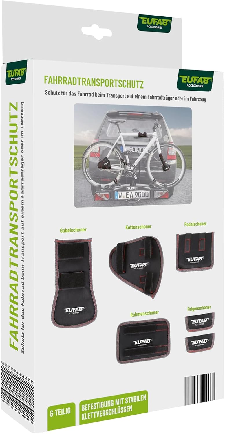 Thumbnail 6 de EUFAB 11242 Fahrradtransportschutz-Set, Rahmenschutz, 6-teilig