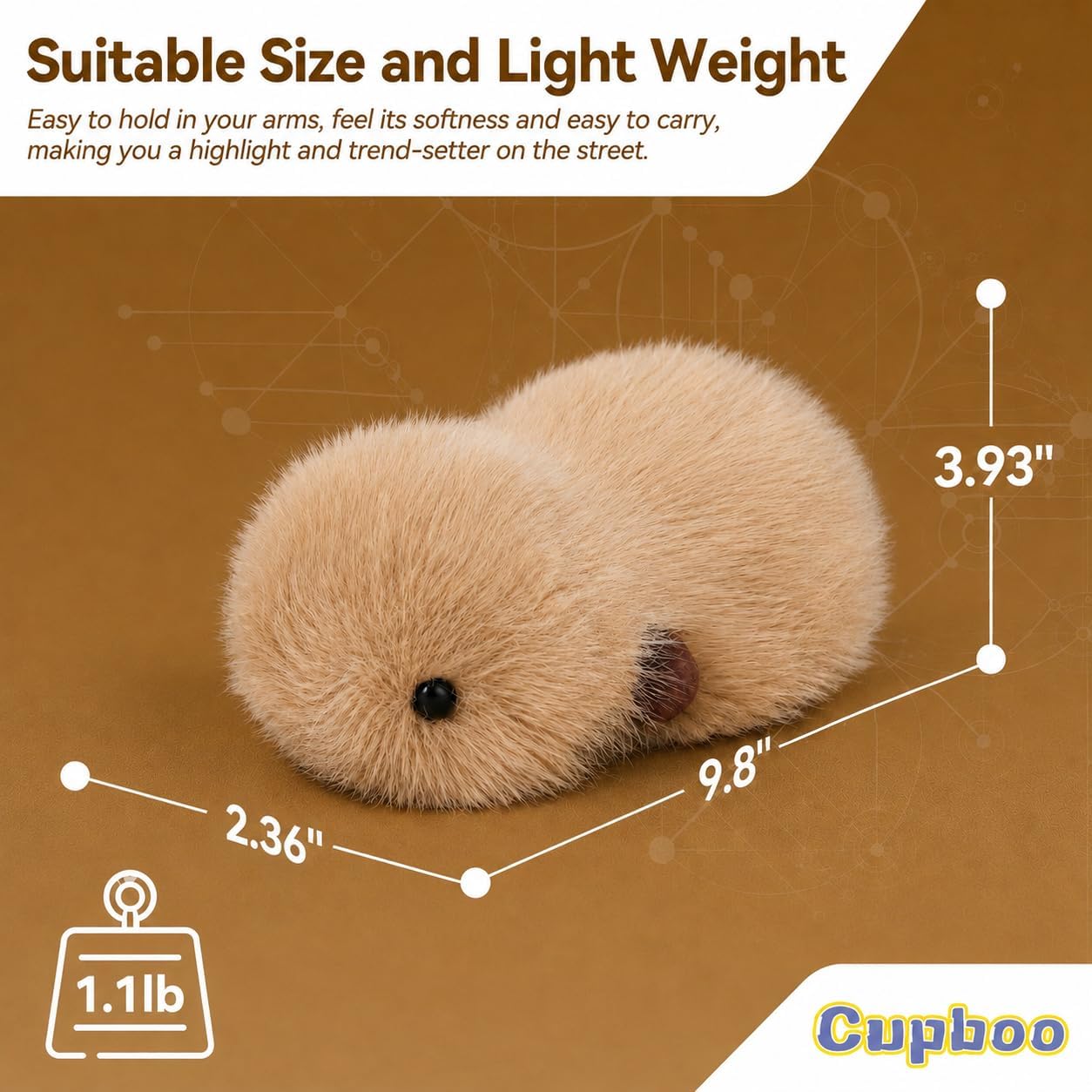 Thumbnail 2 de Cupboo Interactive AI Plush Companion Pet – Privacy Safe Soft Huggable Intelligence for All Ages